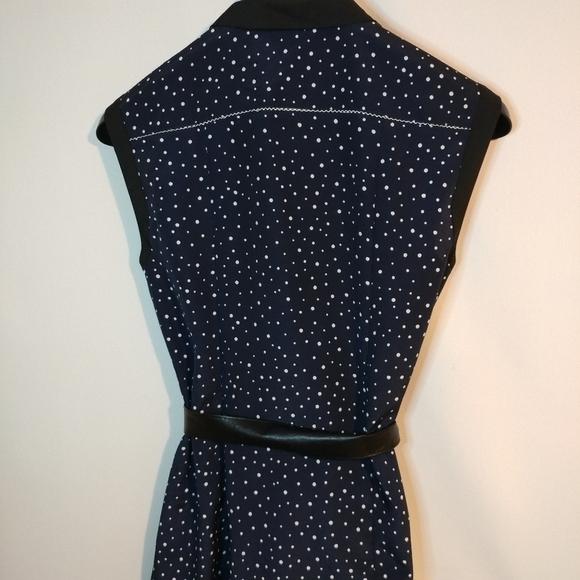 NWOT Jason Wu Polka Dot Mini Pleated Dress - Picture 7 of 8